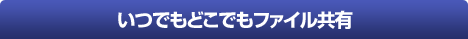 いつでもどこでもファイル共有